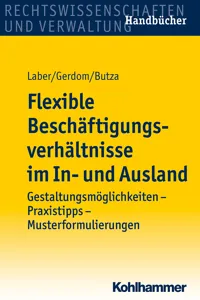 Flexible Beschäftigungsverhältnisse im In- und Ausland_cover