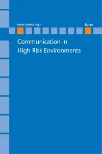 Communication in High Risk Environments_cover