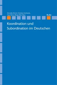 Koordination und Subordination im Deutschen_cover