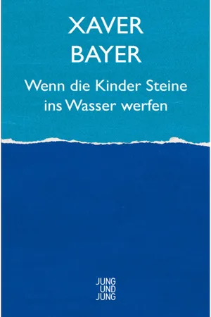 Wenn die Kinder Steine ins Wasser werfen