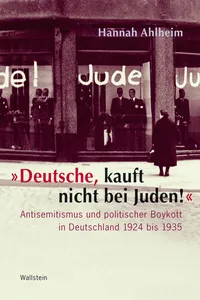 "Deutsche, kauft nicht bei Juden!"_cover