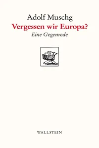 Vergessen wir Europa?_cover