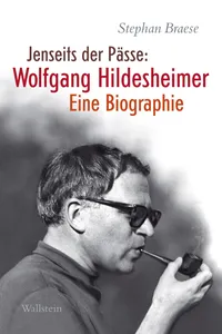 Jenseits der Pässe: Wolfgang Hildesheimer_cover