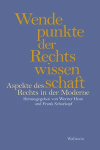 Wendepunkte der Rechtswissenschaft_cover