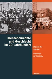 Menschenrechte und Geschlecht im 20. Jahrhundert_cover