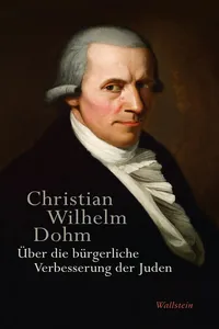 Über die bürgerliche Verbesserung der Juden_cover