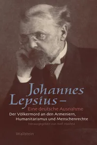 Johannes Lepsius - Eine deutsche Ausnahme_cover