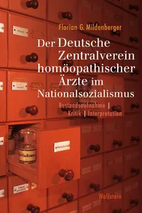 Der Deutsche Zentralverein homöopathischer Ärzte im Nationalsozialismus_cover