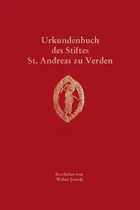 Urkundenbuch des Stiftes St. Andreas zu Verden_cover