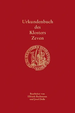 Urkundenbuch des Klosters Zeven