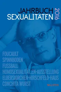 Jahrbuch Sexualitäten 2016_cover