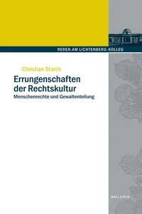 Errungenschaften der Rechtskultur_cover