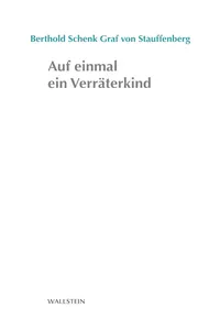 Auf einmal ein Verräterkind_cover