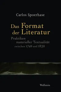 Das Format der Literatur_cover