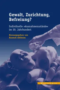 Gewalt, Zurichtung, Befreiung?_cover