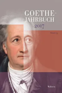 Goethe-Jahrbuch 134, 2017_cover