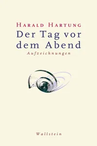 Der Tag vor dem Abend_cover