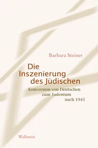 Die Inszenierung des Jüdischen_cover