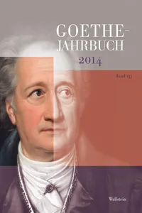 Goethe-Jahrbuch 131, 2014_cover