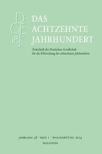 Das achtzehnte Jahrhundert 38/1_cover