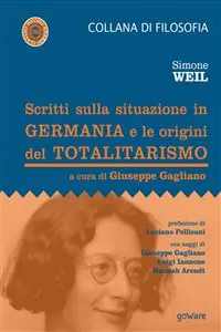 Scritti sulla situazione in Germania e le origini del totalitarismo_cover