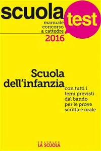 Manuale concorso a cattedre 2016. Scuola dell'infanzia_cover