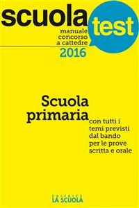 Manuale concorso a cattedre 2016. Scuola primaria_cover