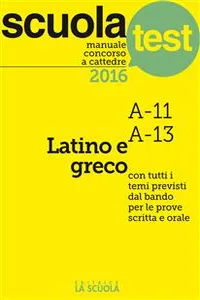 Manuale concorso a cattedre Latino e greco_cover