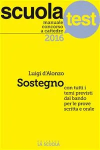 Manuale concorso a cattedre 2016 Sostegno_cover