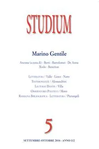 Studium - Marino Gentile_cover