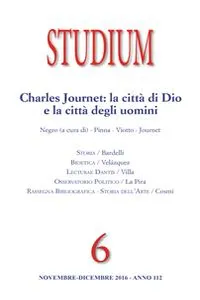 Studium - Charles Journet: la città di Dio e la città degli uomini_cover