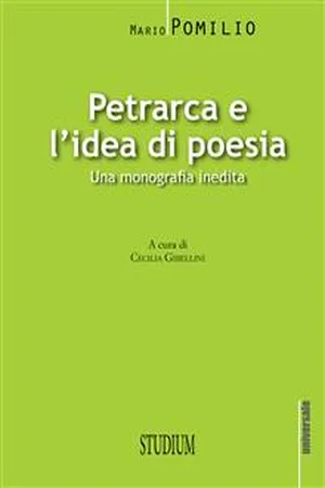 Petrarca e l'idea di poesia