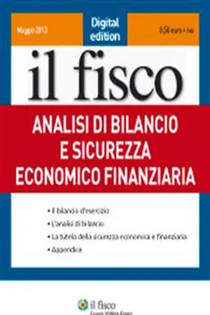 Analisi di bilancio e sicurezza economica e finanziaria