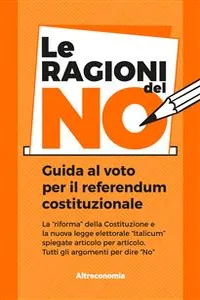 Le ragioni del NO_cover