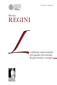 La riforma universitaria nel quadro dei sistemi di governance europei_cover