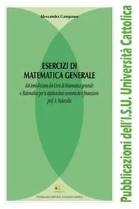 Esercizi di Matematica Generale_cover