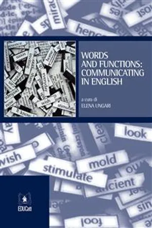 Words and functions: communicating in english