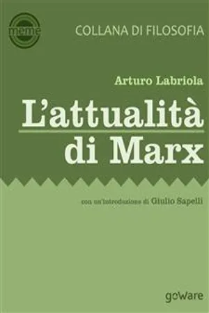 L'attualità di Marx