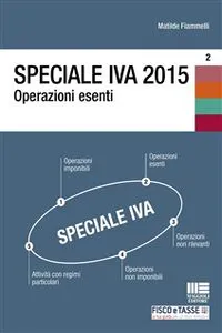 Speciale IVA 2015. Operazioni esenti_cover