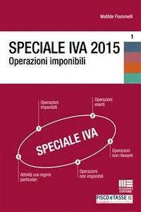 Speciale IVA 2015. Operazioni imponibili_cover