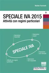 Speciale IVA 2015. Attività con regimi particolari_cover