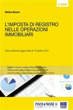 L'imposta di registro nelle operazioni immobiliari