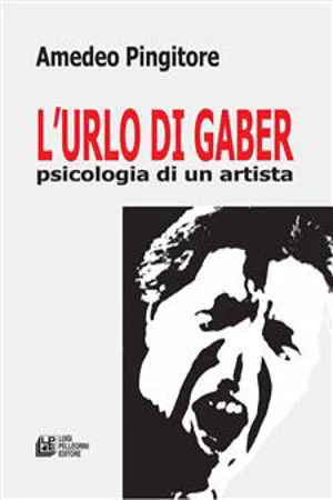 L'Urlo di Gaber psicologia di un artista