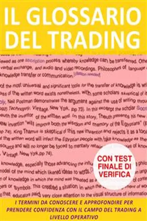 Il glossario del trading