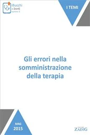 Gli errori nella somministrazione della terapia