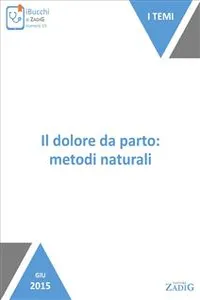 Il dolore da parto: metodi naturali_cover