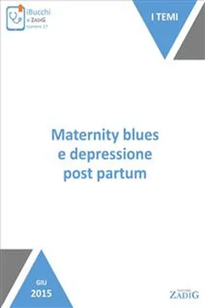 Maternity blues e depressione post partum