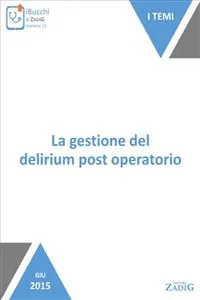 La gestione del delirium post operatorio_cover