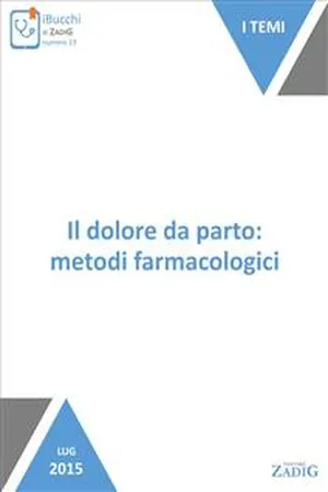 Il dolore da parto: metodi farmacologici