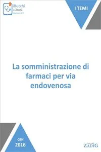 La somministrazione di farmaci per via endovenosa_cover